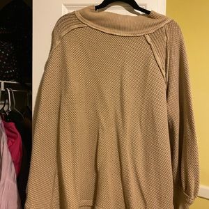 Free people, light sweater